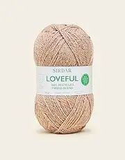 [Sirdar] Loveful Recyled Tweed Yarn, Oak, 100g