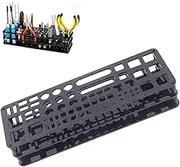 Screwdriver Organizers,63 Holes Acrylic Screwdriver Storage Rack,Tool Storage Holder Tray Organizer Rack,Holder Rack for Hex Cross Screw,Suitable for Trucks Boats Home Workshop