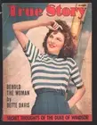 MAG: True Story 10/1941-Good Girl nautical photo cover-"Behold the Woman" by...