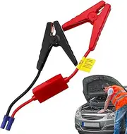 Jumper Cables | Portable Car Jump Starter Booster for 12V | EC5 Plug Connector Automotive Booster Cables for Jump Starting Dead Or Weak