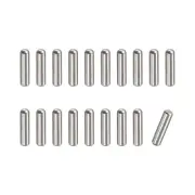 1.6mmx8mm Dowel Pins 100pcs Round Head Flat Chamfered End Dowel Pin