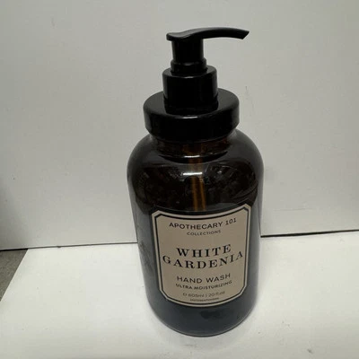 Apothecary 101 Collection White Gardenia Hand Wash Moisturizing 20 OZ