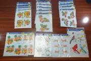 Lot of 20 70s 80s 90s Decoral Handpainted Decals: Deer Birds Vegetables Fruit