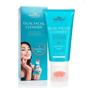 Belle Azul Dual Facial Cleanser with Exfoliating Cleansing Brush, 5.28 oz