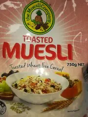 WHEAT-FREE TOASTED MUESLI 750G - FREE POST