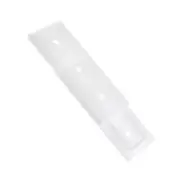 15Pcs Seamless Punch-free Plug Sticker Holder Wall Fixer Power Strip Shelf Wall Holders white