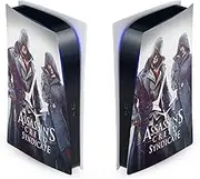 Official Assassin's Creed The Rooks Syndicate Graphics Vinyl Faceplate Sticker Gaming Skin Decal Cover Compatible with Sony PlayStation 5 PS5 Digital Edition Console