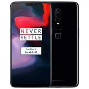 OnePlus 6 Mirror Black 8GB/128GB 6.28" Dual16 + 20 MP Octa Core Phone By FedEx