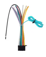 Replacement Wire Harness for PIONEER MVH-300EX MVH300EX Car Radio Stereo 16-Pin