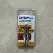 DREMEL 443-02 PACK (2) ROTARY TOOL 1/8" CARBON STEEL BRUSH ATTACHMENT