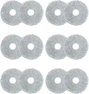 12 Pcs Mop Pads Replacement for Roborock Q Revo Robot Vacuum Cleaner Spare Accessories Set