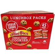 Urban Cookie Co. Mini Bics Chocolate Chip Cookies 45 x 23g