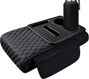 Car Console Cup Holder, Arm Rest Cover for Car, Auto Console Organizers, Cup Holder Accessories, Multifunctional Car Organizer, Car Accessories for Men, Car Accessories for Women, Travel Car Console