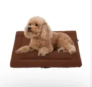Soft Dog Bed Mat, Washable Plush Dog Crate Pad Mat