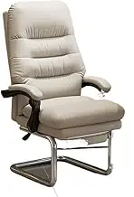 Ergonomic Office Chair Comfortable Reclining Office Chair with Fixed Arch Base for Home Business Boss Long Sitting Desk Chair