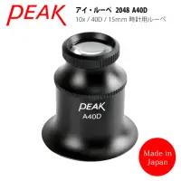 在飛比找momo購物網優惠-【日本 PEAK 東海產業】Eye Lupe 10x/40D