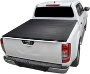 STIDPFZX Retractable Tonneau Cover Compatible for Navara 2015+ Steel Pickup Canopy Hardtop Waterproofing Roller Lid