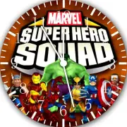 Super Hero Squad Frameless Borderless Wall Clock Nice For Gifts or Decor Z156