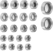 22 Pcs 1/18 RC Car Bearings Steel Bearing Kit for 1/18 RC Crawler TRX4M TRX4M-03 Accessory Part