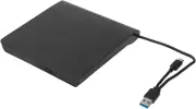 External DVD Drive Enclosure, USB3.0/USB2.0 Portable DVD Drive Case SATA I SA...