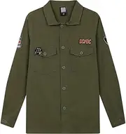 [Amplified] Mens AC/DC Military Overshirt