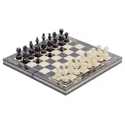 Handmade chess from Romania,50x50cm(20x20 inch),Black and White