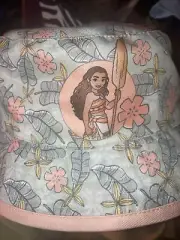 Disney Princess Moana Toddler Bucket Hat Reversible Pink OSFM