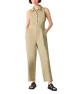 Whistles Ellis Western Linen Jumpsuit