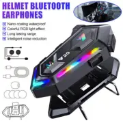 Y20 Motorcycle Helmet Headset Wireless Bluetooth5.3 Headphone Speaker Hands-Free