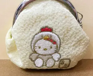 【震撼精品百貨】Hello Kitty 凱蒂貓-珠扣零錢包-KITTY和風系列-雞圖案 震撼日式精品百貨