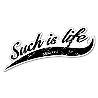 Such Is Life Sticker Aussie Car Flag 4x4 Funny Ute #5194EN