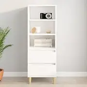 Highboard White 40x36x110 cm Engineered Wood Dining Buffet