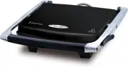 Russell Hobbs Sandwich Cafe Press 4 Slice Stainless No Stick Grill Maker Red