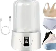 Gungtj Underwear Washer Machine | Travel Washer Apartment Washing Machine | Rechargeable Camping Supplies with Adjustable Cleaning Modes, Travel Accessories