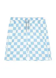 Boardies Kids Mojo Checked Shell Swim Shorts - Blue - 13-14Y (14 Years) 13-14Y (14 years)