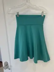 charlotte russe Flare Skirt Size Small Forrest Green New