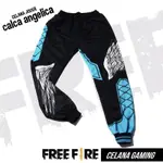 FF BNL GAMING PANTS FREE FIRE CALCA ANGELICA HEROIC 天使慢跑褲兒童天