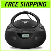 Versatile Portable CD Player and Bluetooth Boombox with Bass Boost Technology