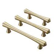 Wardrobe Pure Copper Handle Light Luxury Gold Modern Cabinet Drawer Door Pull