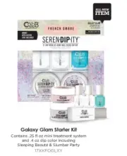 Color Club - Serendipity Starter Dip Kit - #8 Galaxy Glam