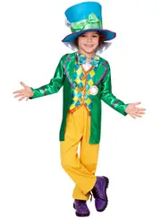 Wonderland Mad Hatter Boys Book Week Costume