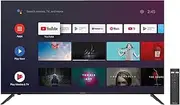 STRONG SRT50UC6433 4K UHD Android, 126 cm Display, Triple Tuners (DVB-T2 HEVC 265/C/S2), 60Hz, HDR 10, Netflix, You Tube, Disney +, Google Assistant, HDMI, USB Multimedia, Bluetooth, WiFi, Optical,