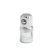 Chicane 1/4"(F) x 3/8"(M) Socket Adapter - Chrome Plated Chrome Vanadium Steel