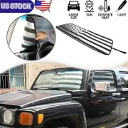 Window Sun US Flag Protector Cover Windshield Sunshade For Hummer H3 2005-09 US