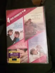 New & Sealed 4 Film Favorites: Nicholas Sparks Collection DVD 2011