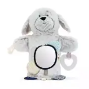 Demdaco Activity Puppet Mommy & Me - "Puppy" - Soft Baby Plush Toy, Unisex New