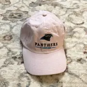 Carolina Panthers Womens Girls Pink Adjustable Strapback hat Cap New Nfl