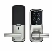 NEW Lockly Satin Nickel Secure Plus Smart Lock Latch Smart Keypad Fingerprint