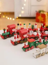 在飛比找樂天市場購物網優惠-聖誕禮物兒童玩具平安夜聖誕節小禮品火車裝飾幼兒園創意飾品擺件