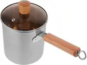 CIYODO Household Deep Fryer Stainless Steel Large Capacity Frying Pot with Handle Efficient Oil Control for Home Cooking for Chicken Fries and More